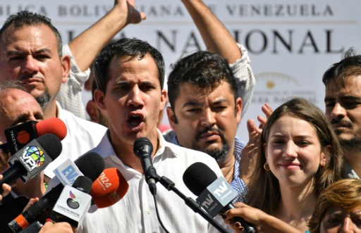 président du Parlement vénézuélien Juan Guaido