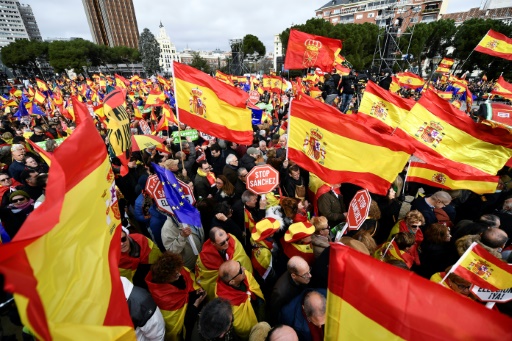 espagne manif