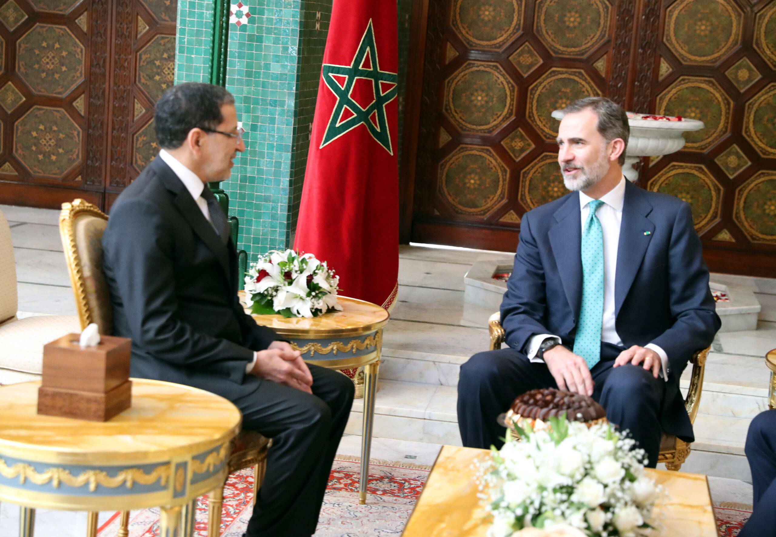 SM le Roi Don Felipe VI reçoit M. Saâd Dine El Otmani