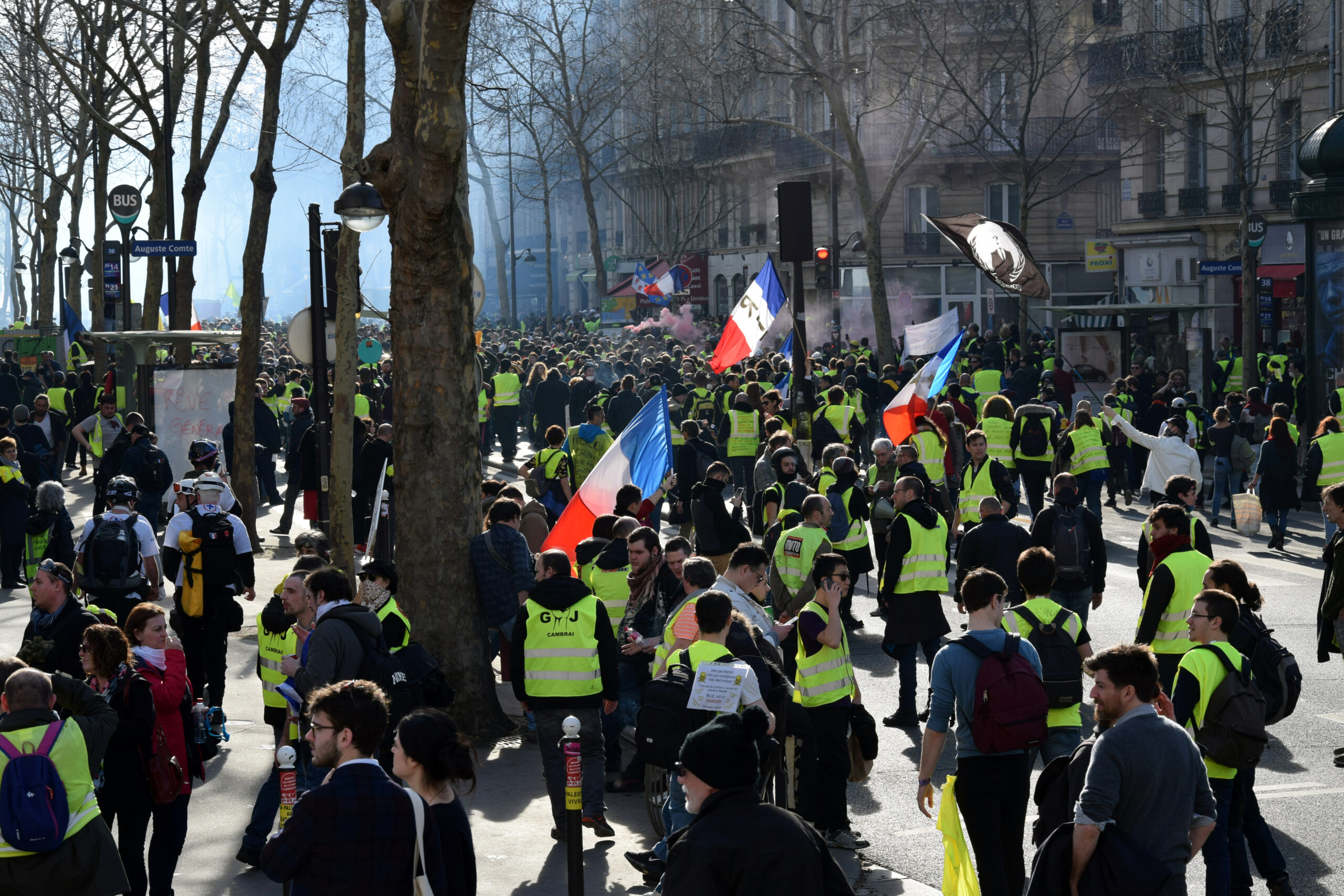 Les « Gilets jaunes » dans la rue pour le 14ème samedi consécutif