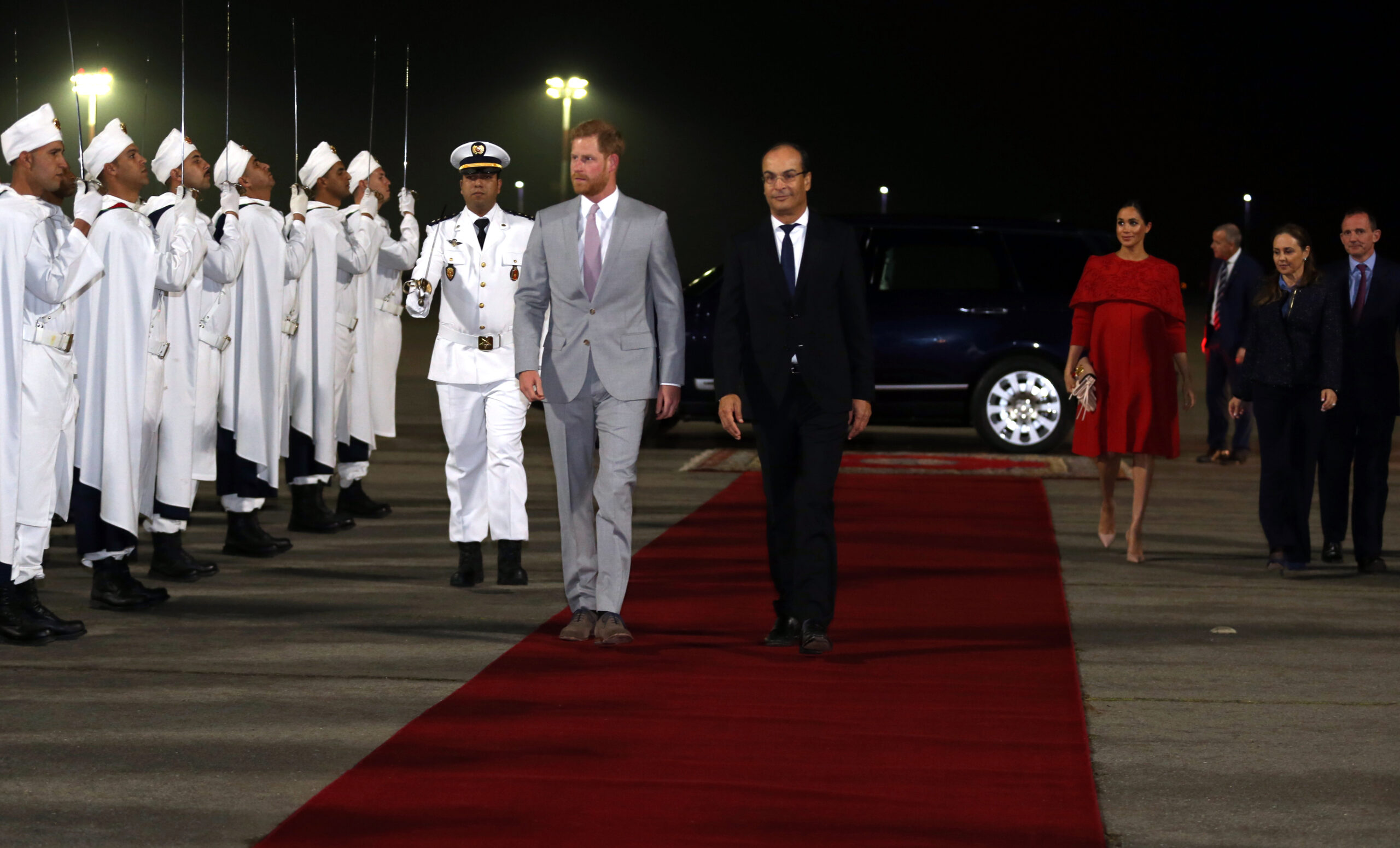 Arrivée au Maroc du Prince Harry et de son épouse Meghan Markle