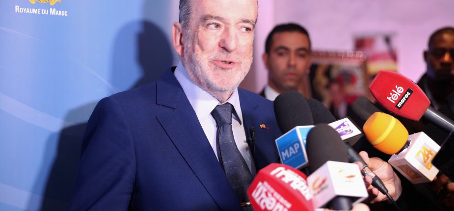 Dakhla: Point de presse, dimanche (17/03/19), du président honoraire et fondateur du Forum de Crans Montana, M. Jean-Paul Carteron