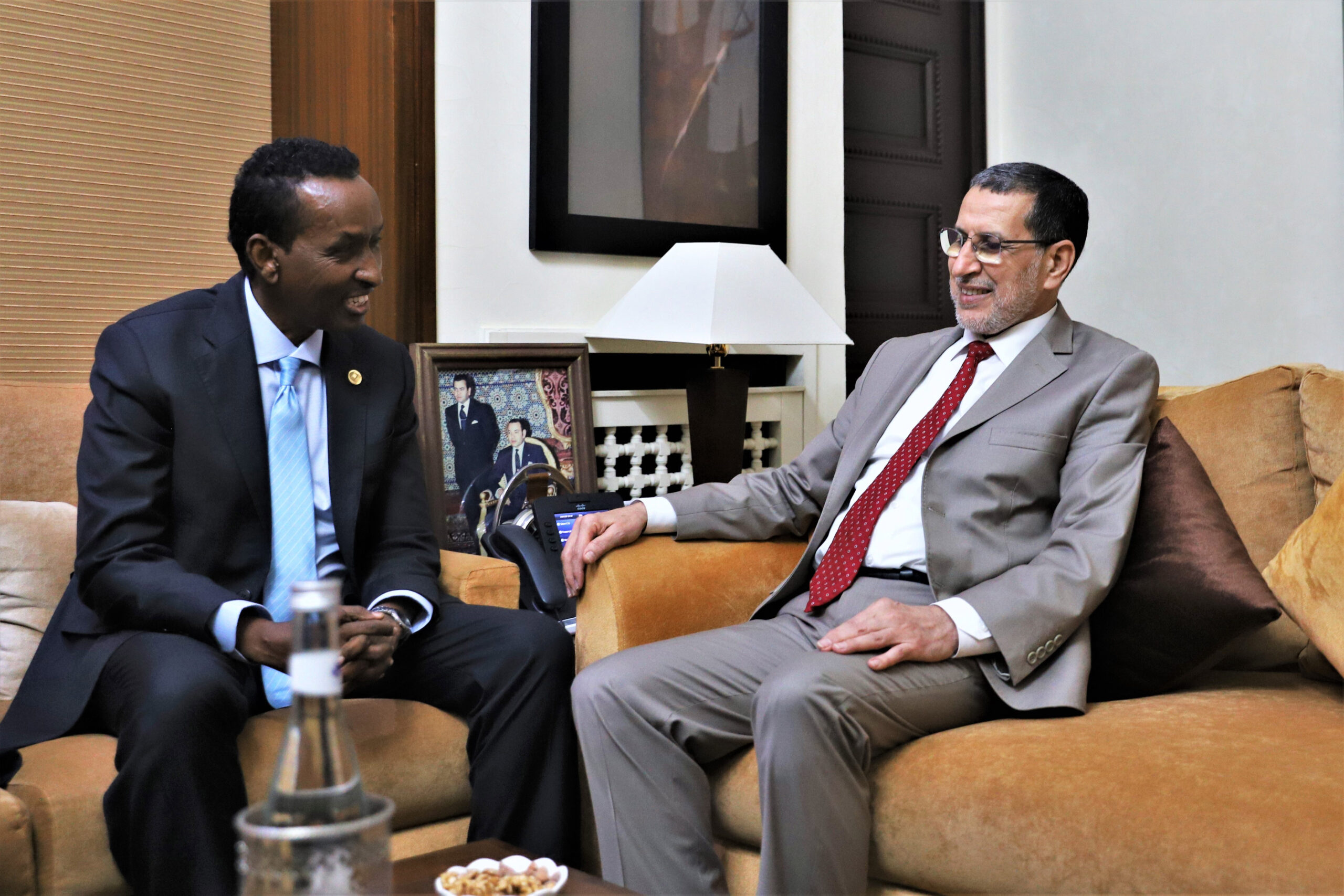 M. El Otmani reçoit M. Ahmed Issa Awad
