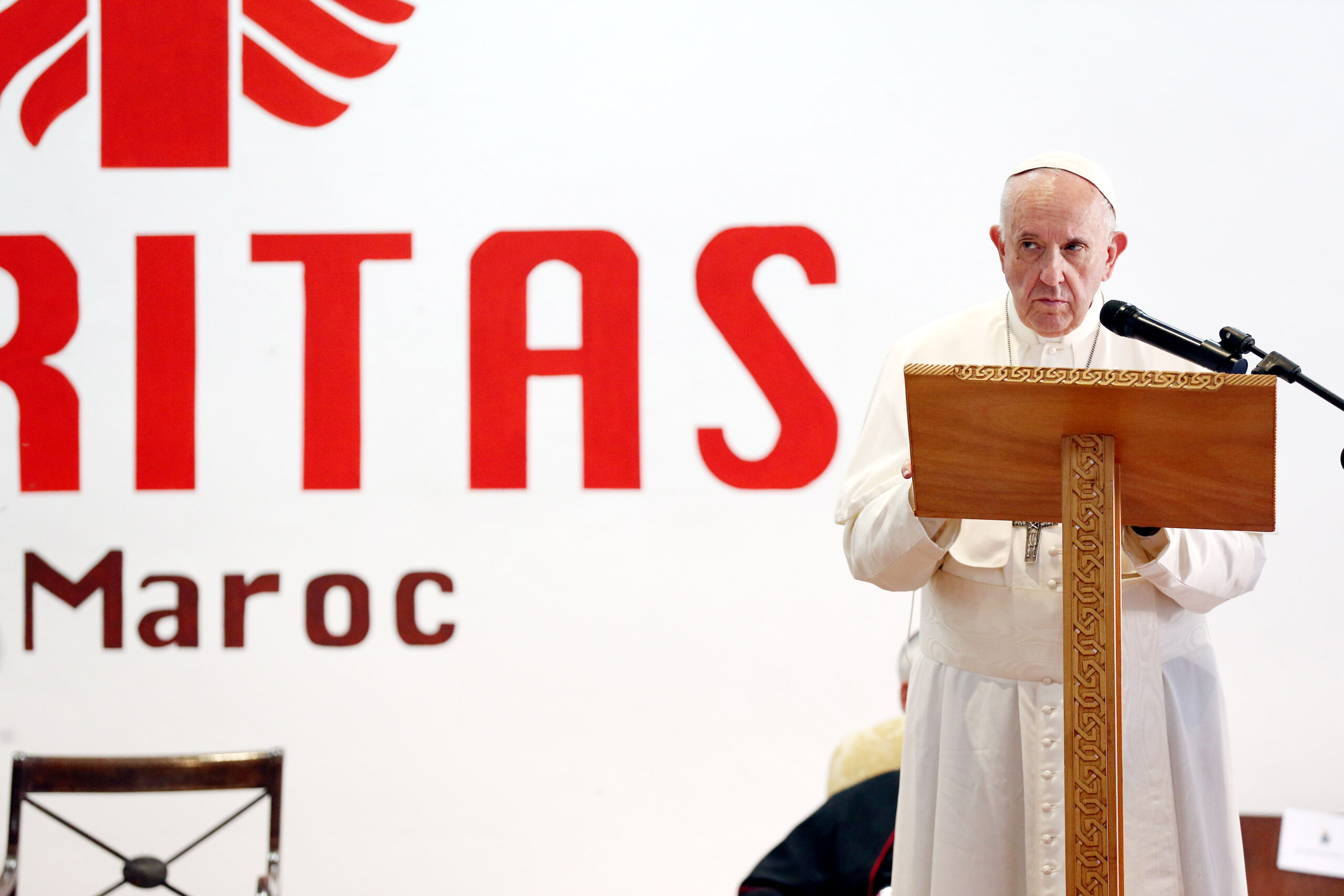 Le Pape François rencontre des migrants d’Afrique subsaharienne