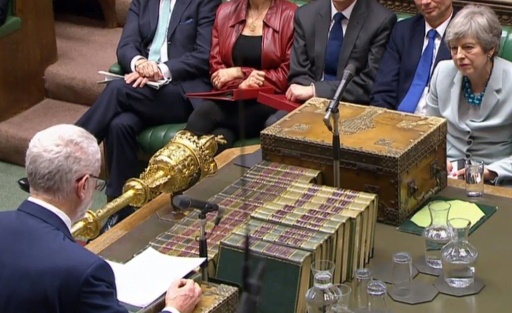Corbyn face à Theresa May