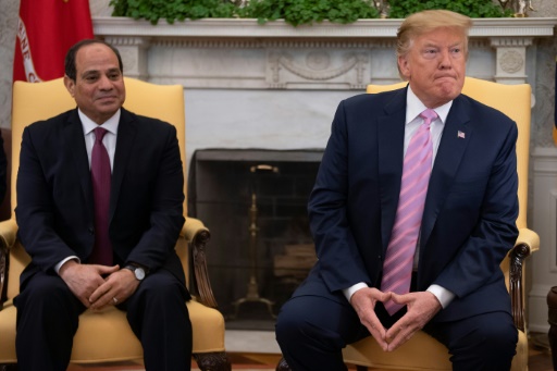 Abdel Fattah al-Sissi-Donald trump