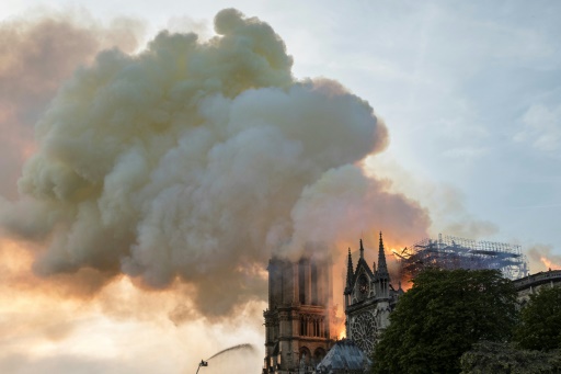 incendie-Notre-Dame de Paris