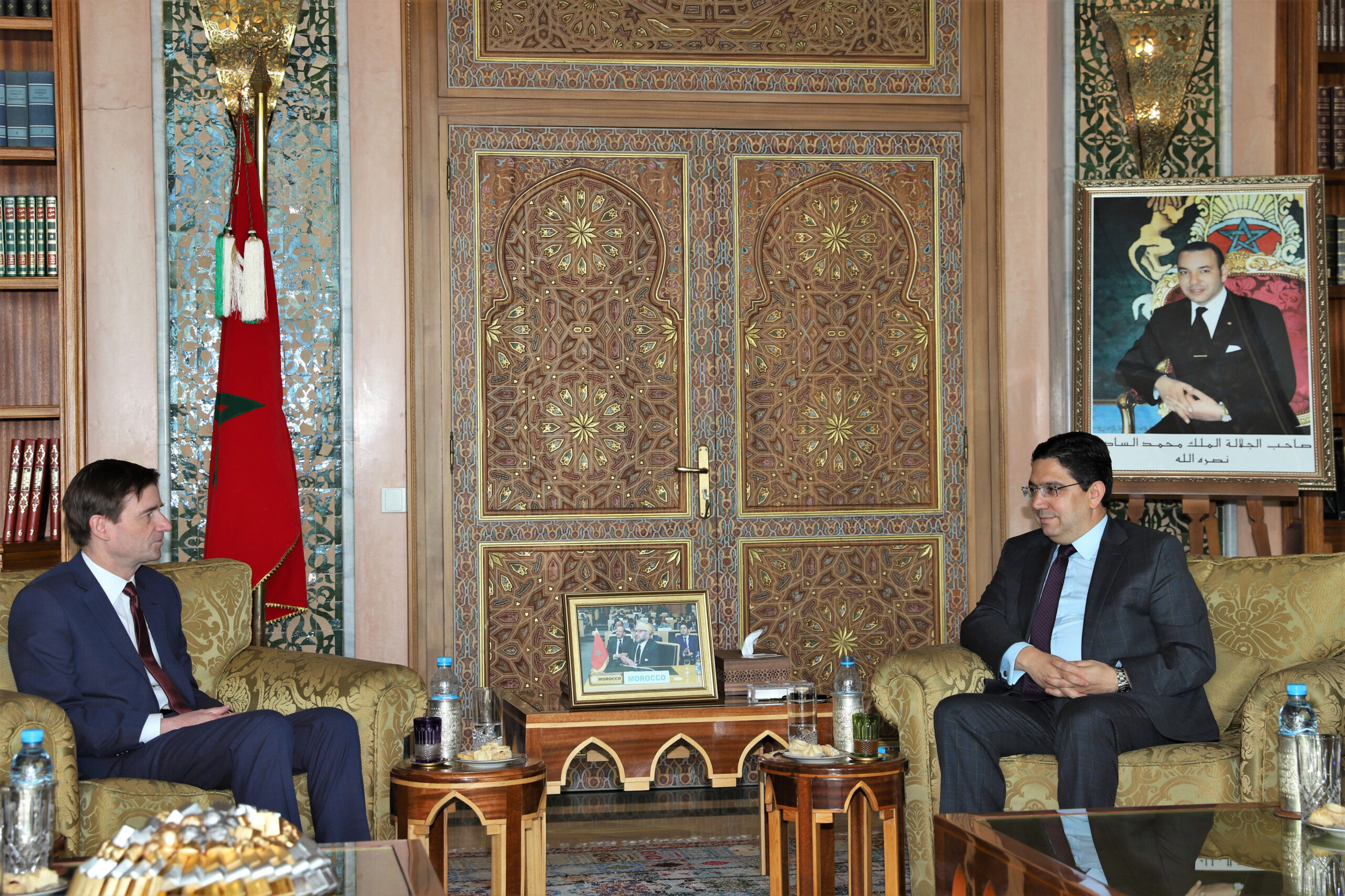 M. Nasser Bourita reçoit M. David Hale