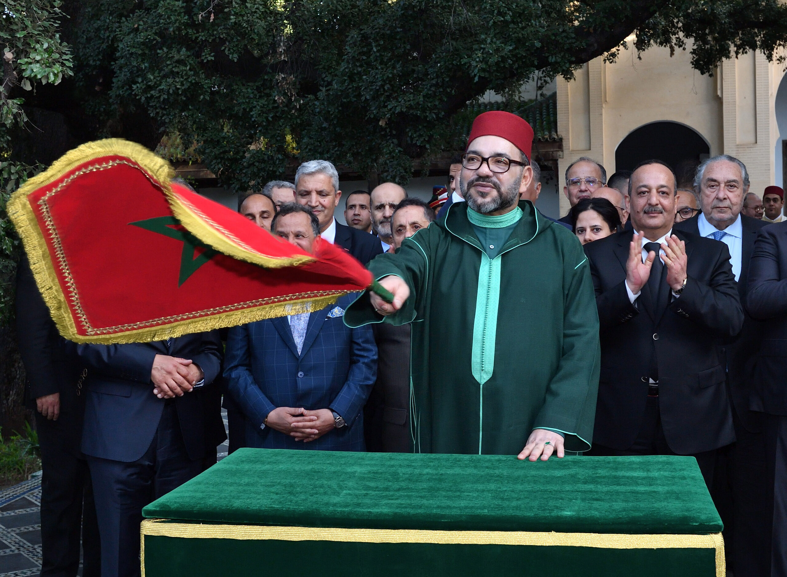 SM le Roi lance les travaux de restauration du musée « Al Batha »
