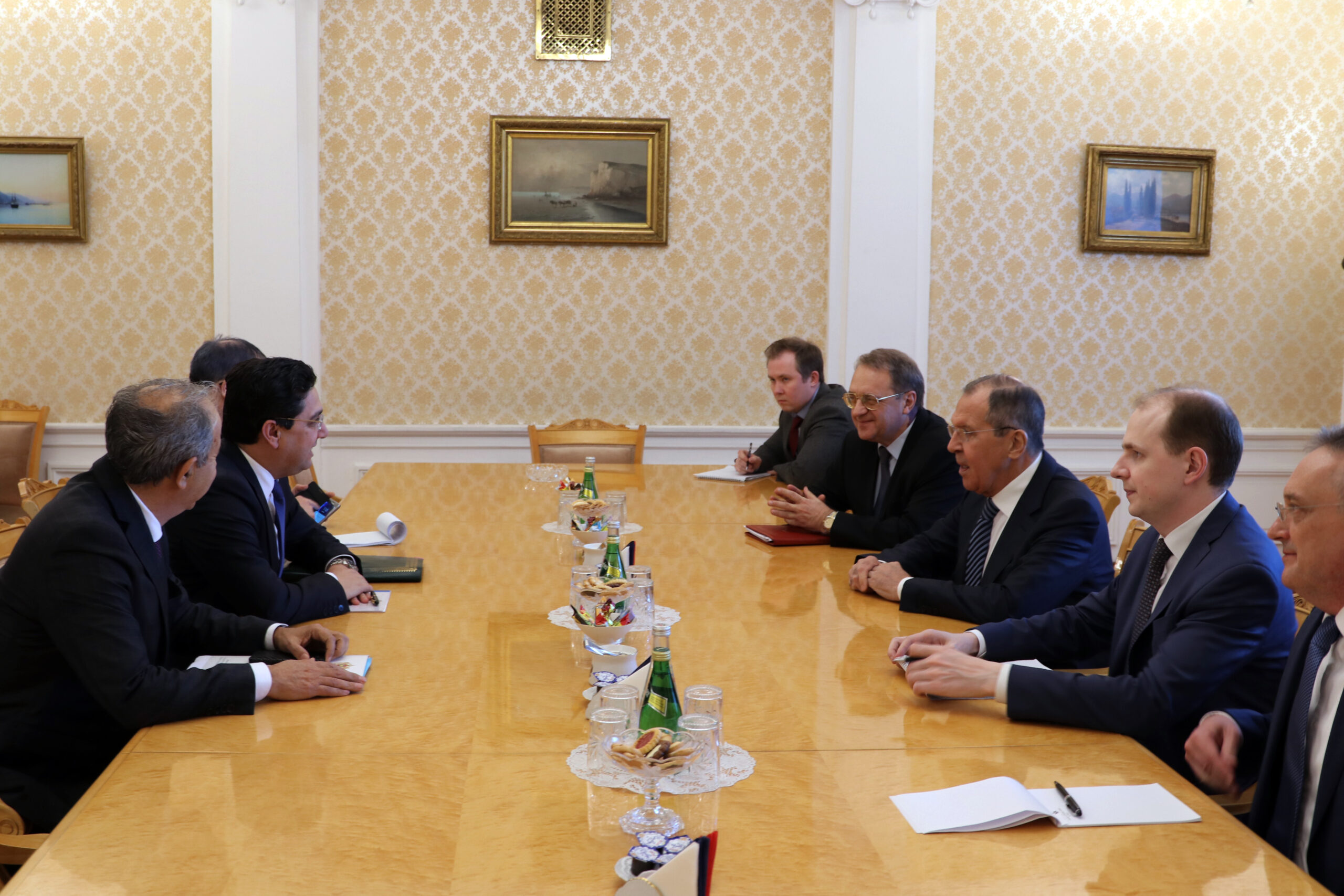 Nasser Bourita s’enretient avec son homologue russe à Moscou