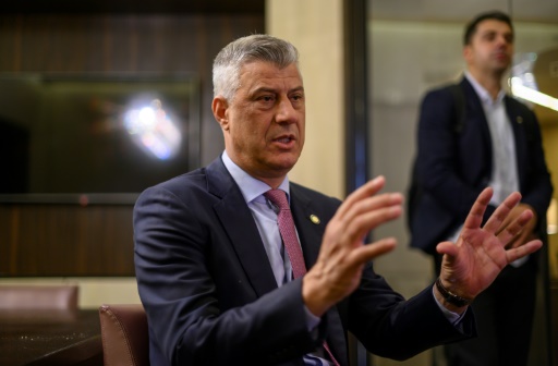 président du Kosovo Hashim Thaci