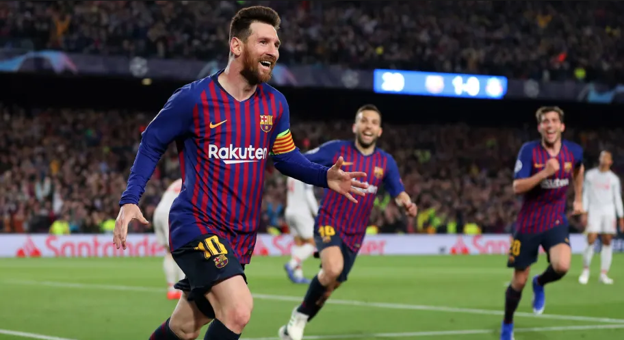 Lionel leo la pulga Messi FC Barcelone