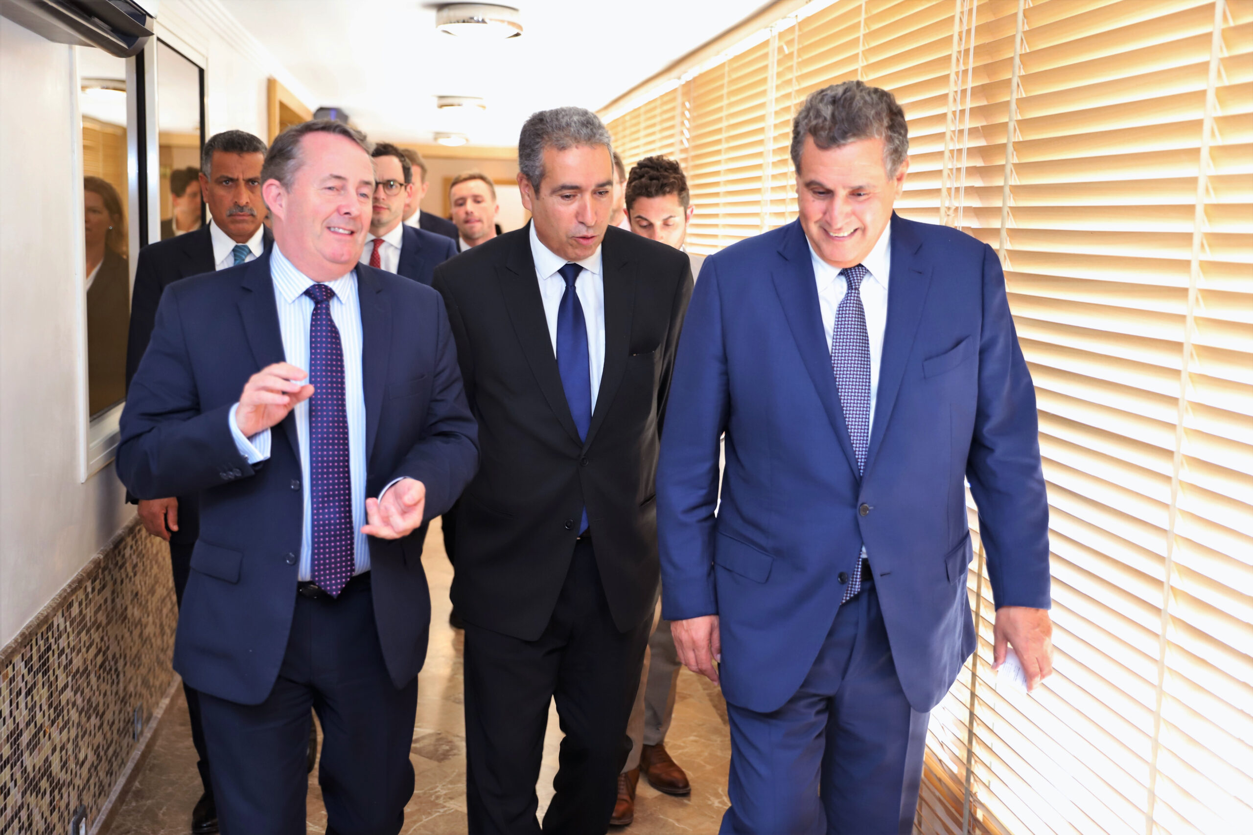 M. Akhannouch reçoit le ministre britannique du Commerce Liam Fox