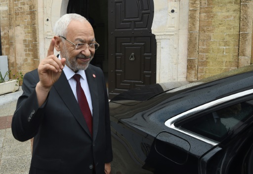 chef du parti Ennahdha Rached Ghannouchi Tunisie