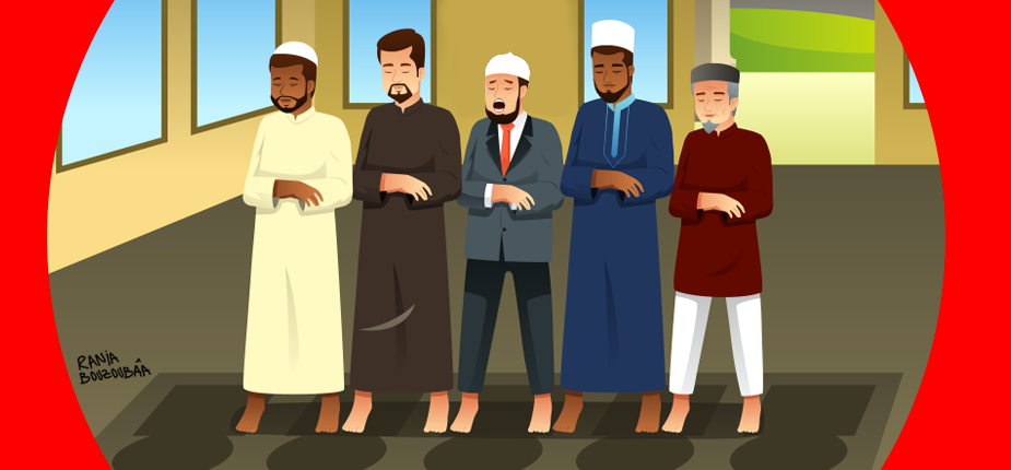 homme-qui-baille-à-la-mosquée-