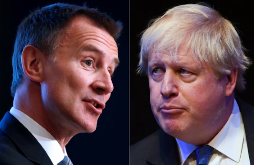 Jeremy Hunt-Boris Johnson