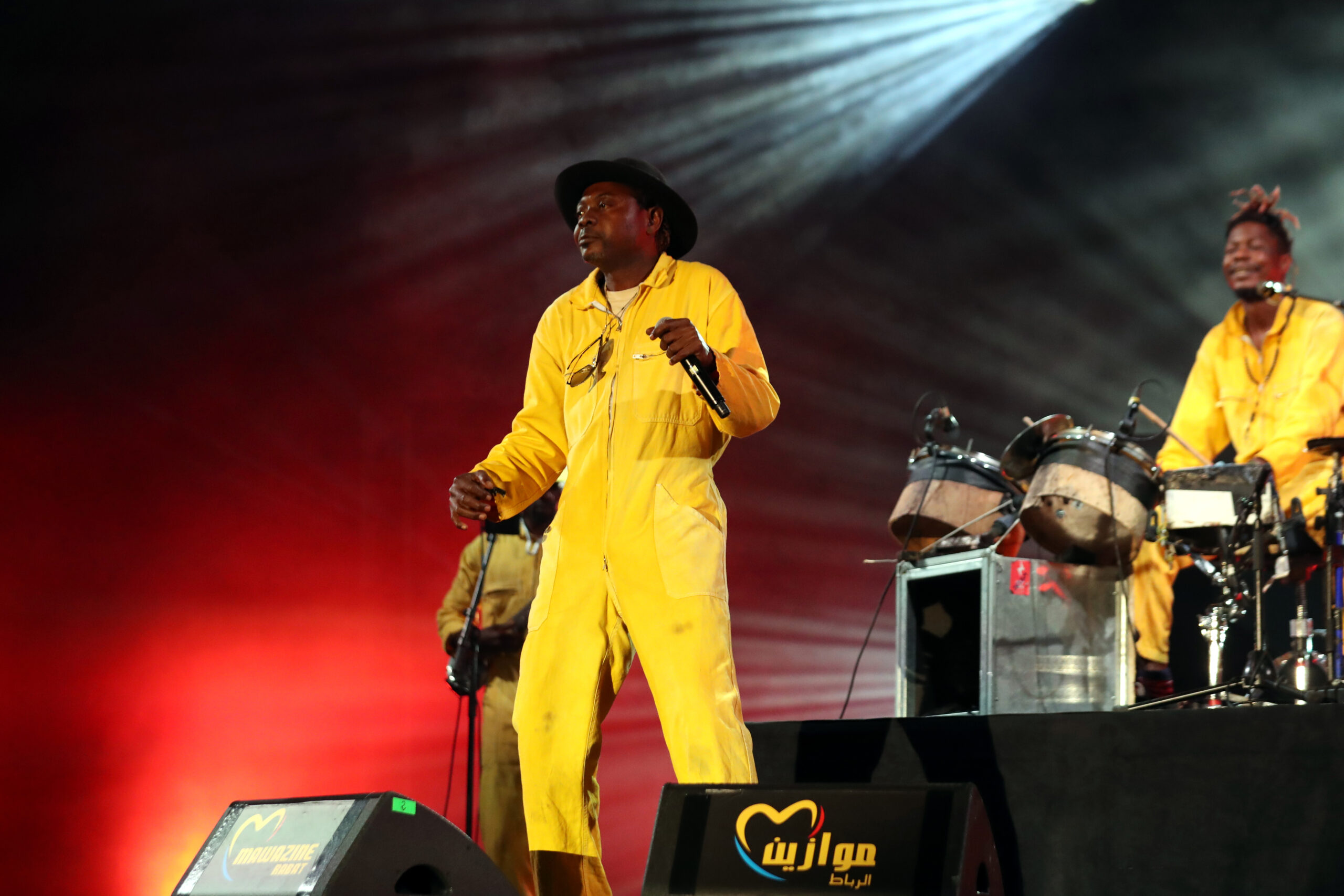 Le groupe congolais KOKOKO se produit sur la scène Bouregreg