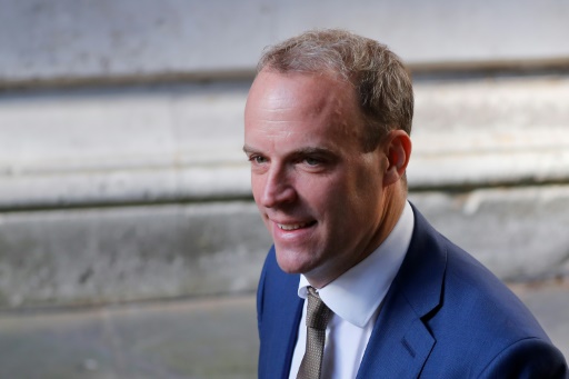 chef de la diplomatie britannique Dominic Raab