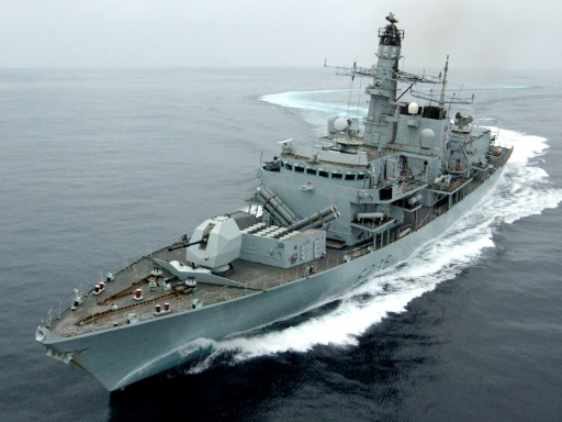 frégate britannique HMS Montrose