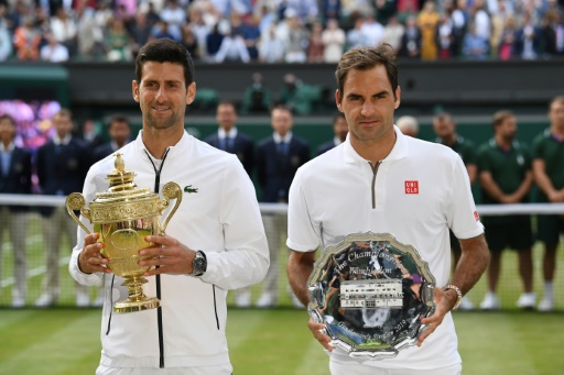 Novak Djokovic Wimbledon Roger Federer