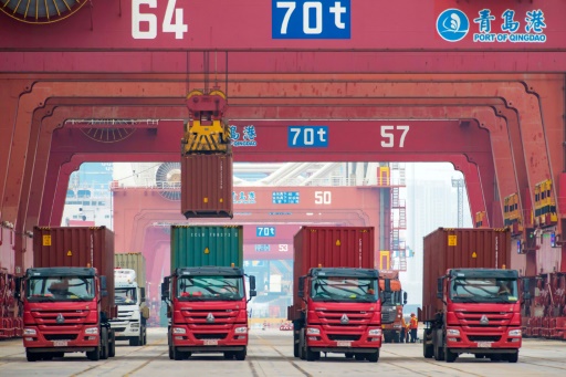 port de Qingdao chine