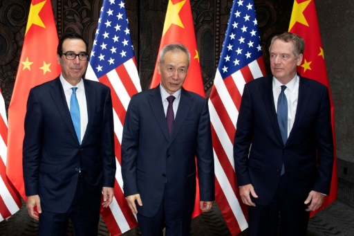 Steven Mnuchin Liu He Robert Lighthizer