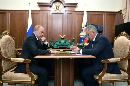 Vladimir Poutine Sergueï Choïgou