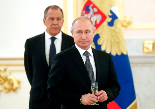 Vladimir Poutine Sergueï Lavrov