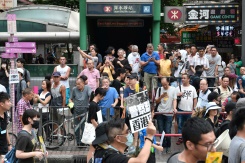 Manifs à Hong Kong