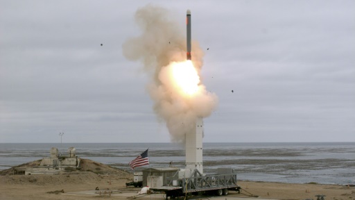 Essai missile américain