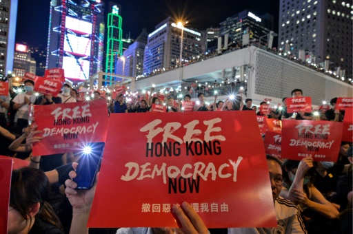 manif hong kong