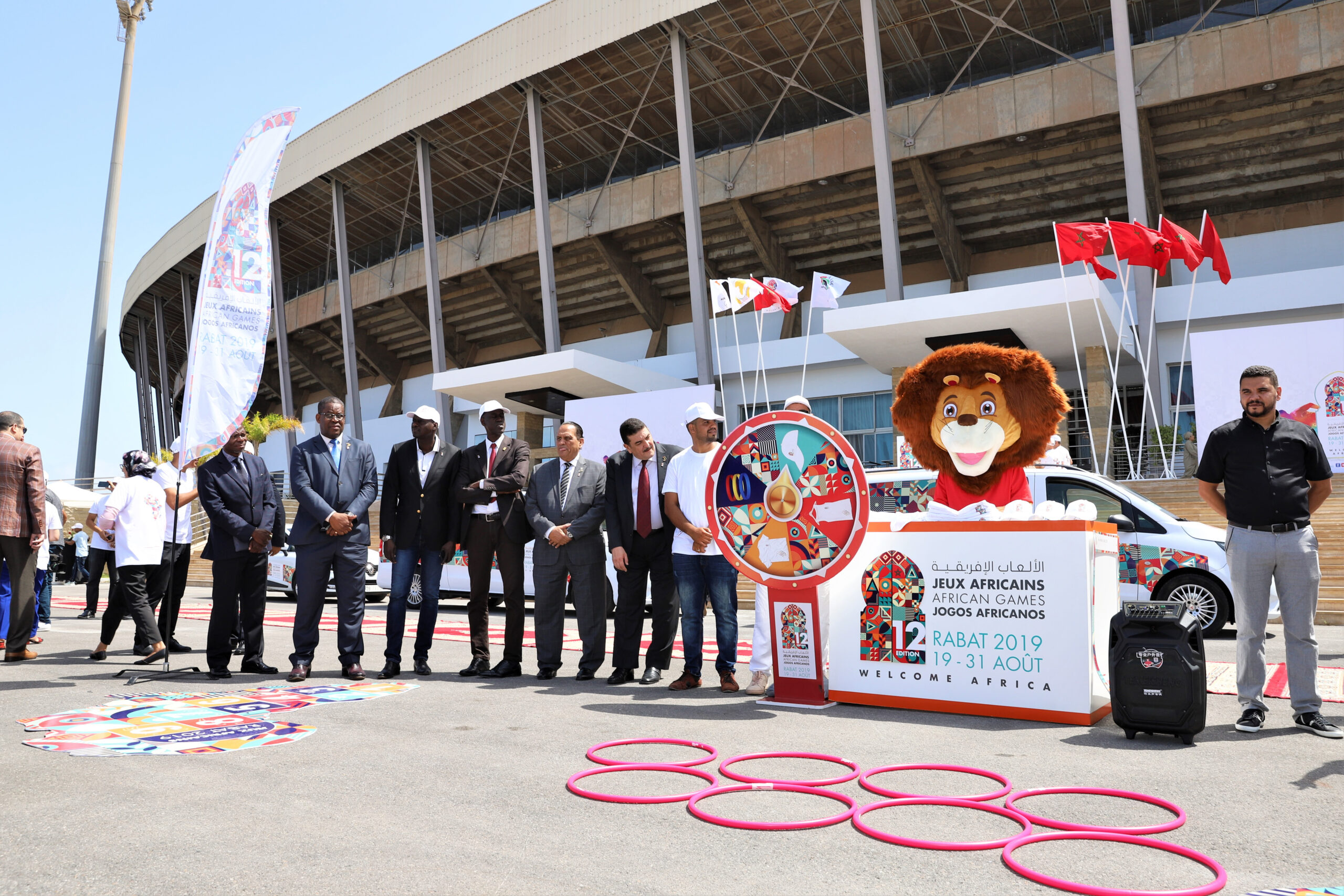 Lancement de la Caravane des Jeux Africains de Rabat 2019