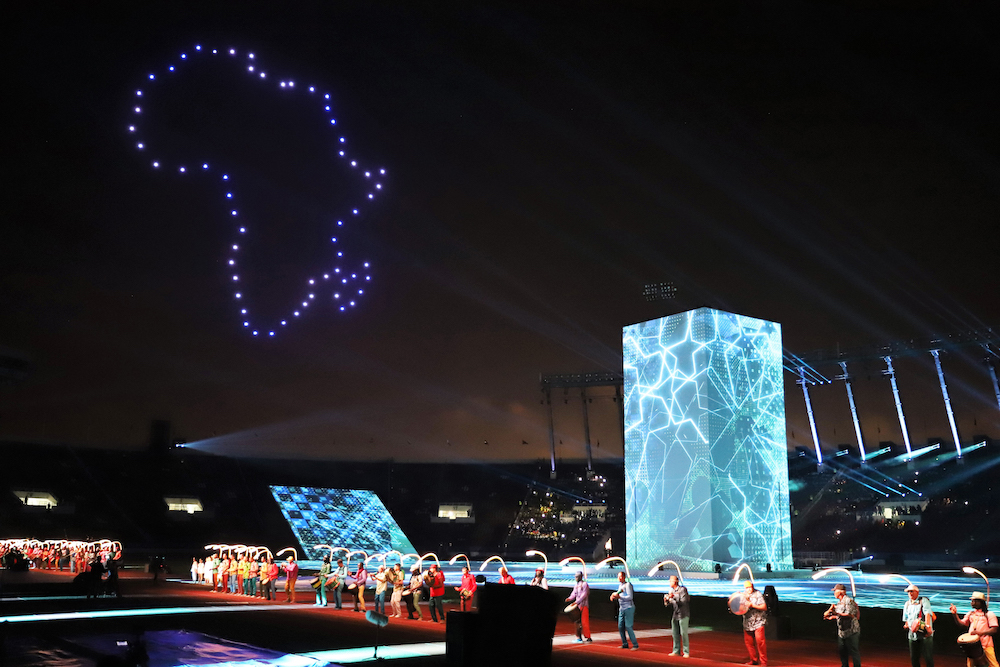 Rabat: CÈrÈmonie d’ouverture de la 12Ëme Èdition des Jeux africains_KC