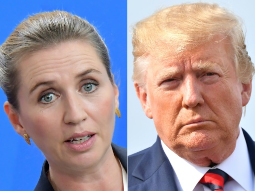 Mette Frederiksen et Donald Trump
