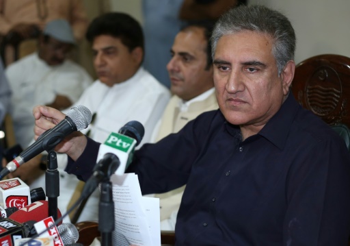 ministre pakistanais des Affaires étrangères Shah Mehmood Qureshi