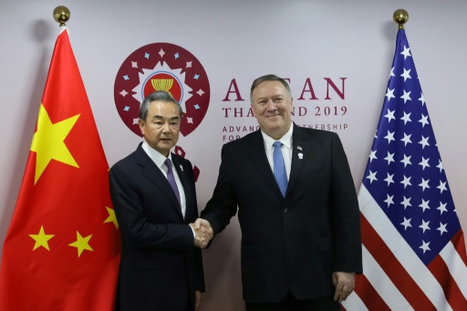 mike pompeo wang yi