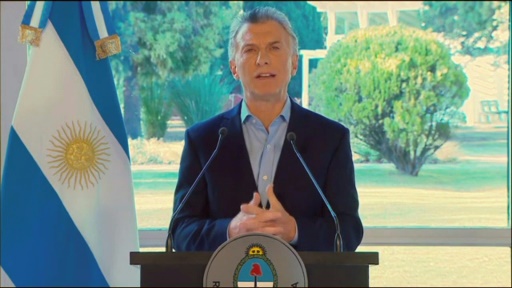 président argentin Mauricio Macri