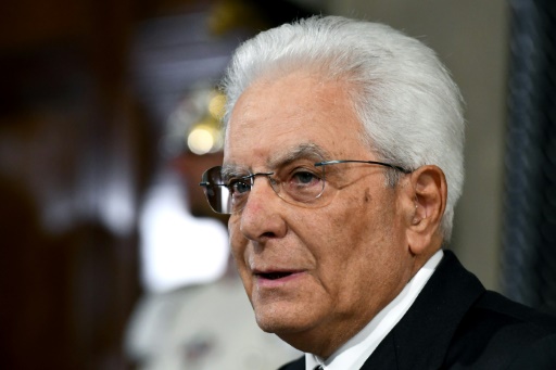 président italien Sergio Mattarella