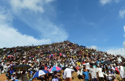 rassemblement réfugiés rohingyas
