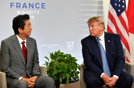 donald trump shinzo abe