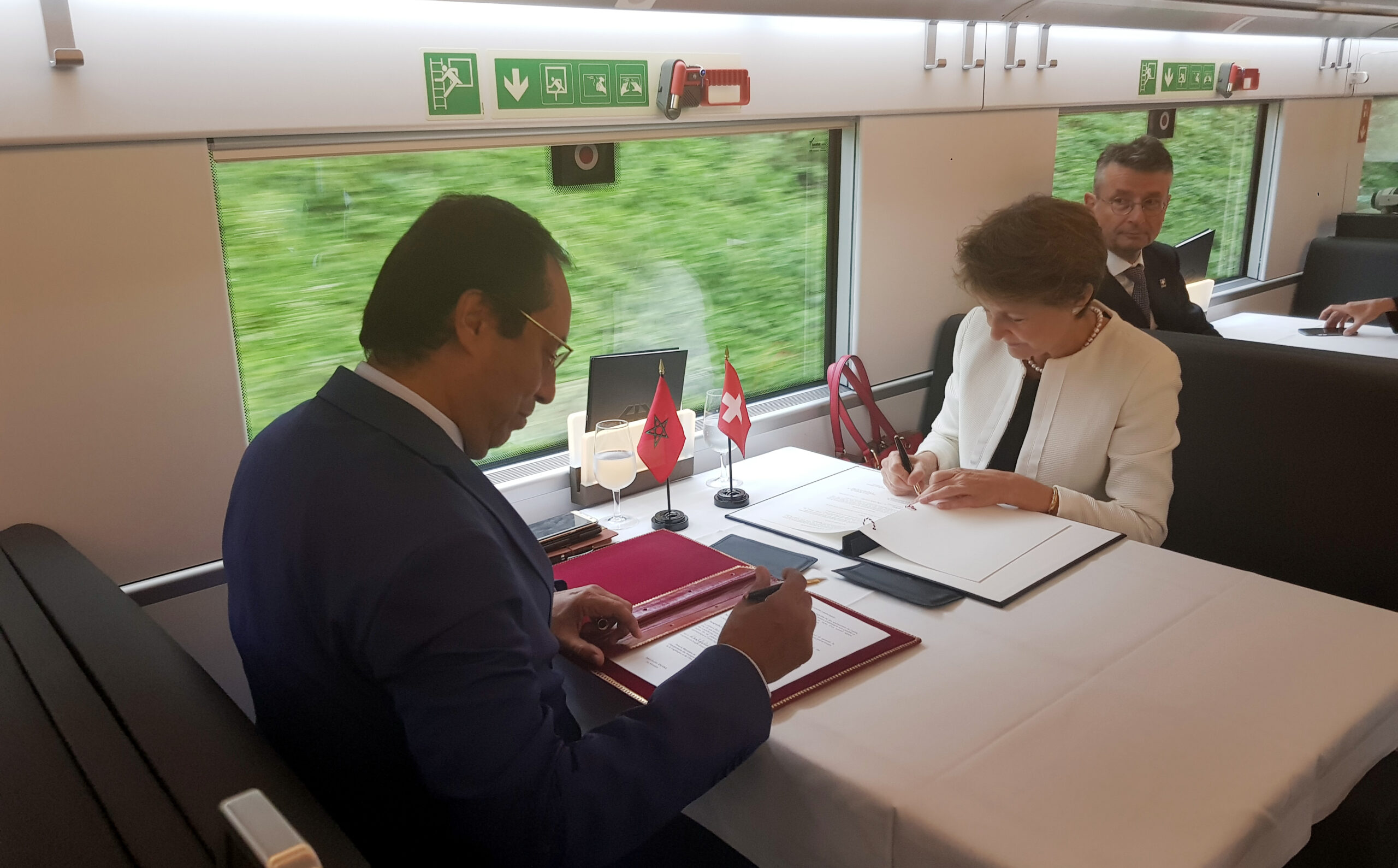 Signature à Berne d&rsquo;un mémorandum d&rsquo;entente entre le Maroc et la Suisse