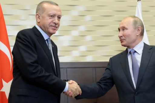 erdogan Vladimir Poutine