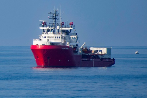 Le navire de secours Ocean Viking