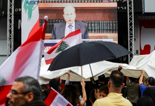 président libanais Michel Aoun liban