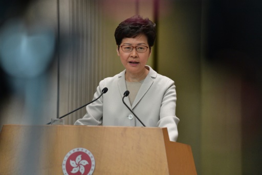 carrie lam hong kong
