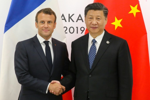 emmanuel macron xi jinping