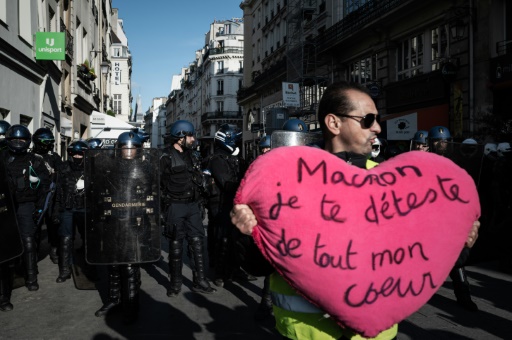 Gilet jaune manif france