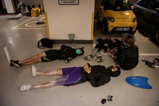 manifestants hong kong