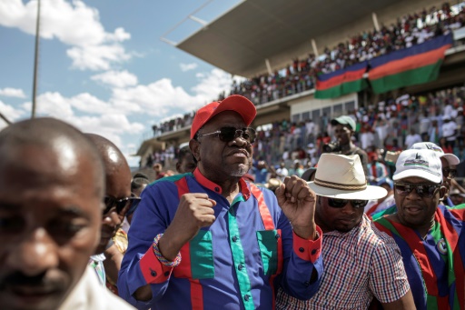 président namibien Hage Gottfried Geingob namibie