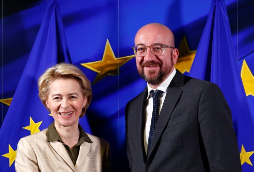 Ursula von der Leyen et Charles Michel
